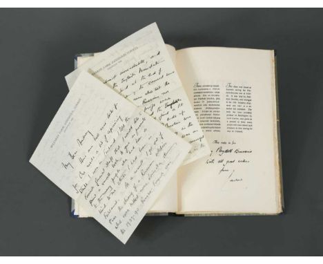 CORVINUS PRESS. The Diary of Politruk Oreshin, 1941, 8vo, number 21 of 150 copies, inscribed to Audrey Pleydell-Bouverie by L