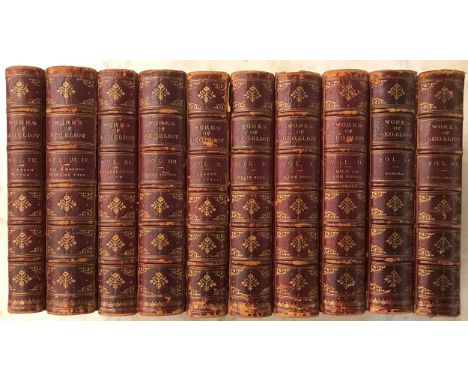 HARRISON (W Ainsworth) Works, 12 vols., no date (circa 1900), 8vo, Copyright edition, illustrated, half calf by Hatchards; EL