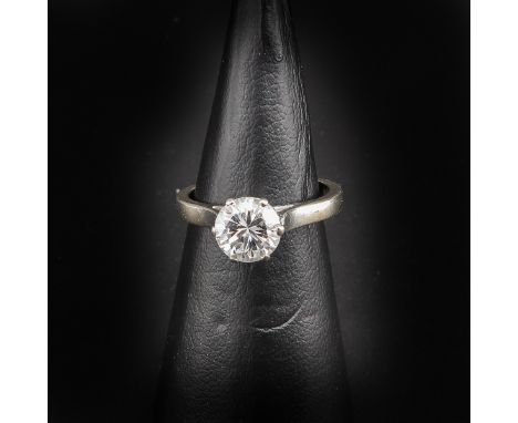 Circa 7 mm. in diameter, ring size 15.