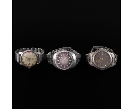 Including Palerma, Chronograph model, titanium, case is 40 mm. in diameter.