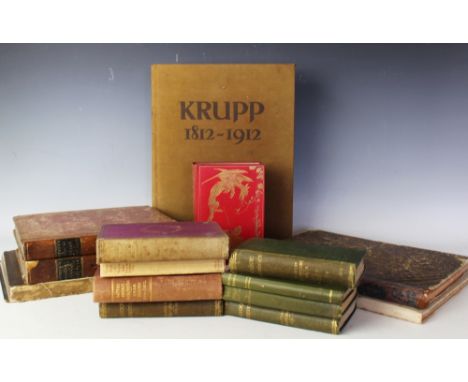 RICHARDSON (M), STIRLING CASTLE AND OTHER POEMS, with engraving by Sir Cameron, London, Maclehose, 1934; KRUPP 1812-1912, wit