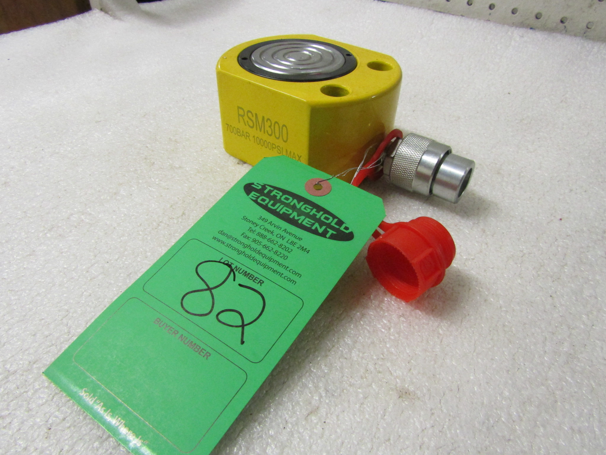 RSM300 30 Ton Hydraulic Jacks pancake jack style