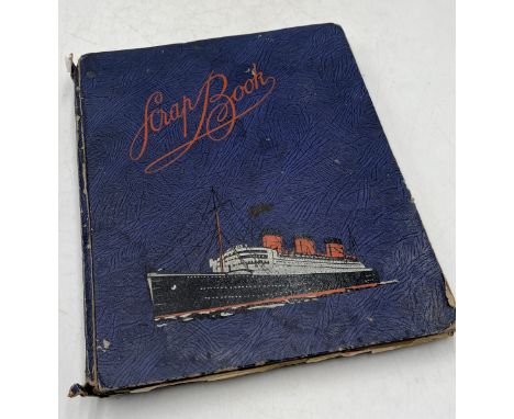 A album of vintage postcards of film stars, many with facsimile signatures  