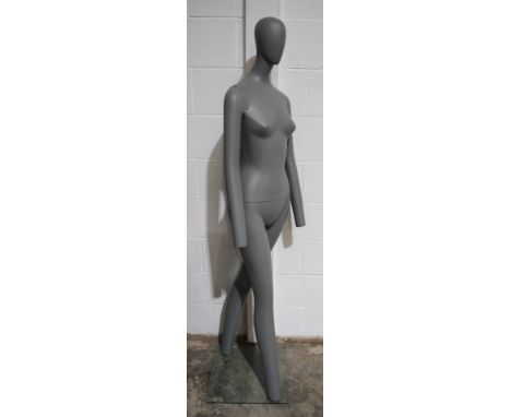 A Universal Display mannequin on glass base - height 179cm
