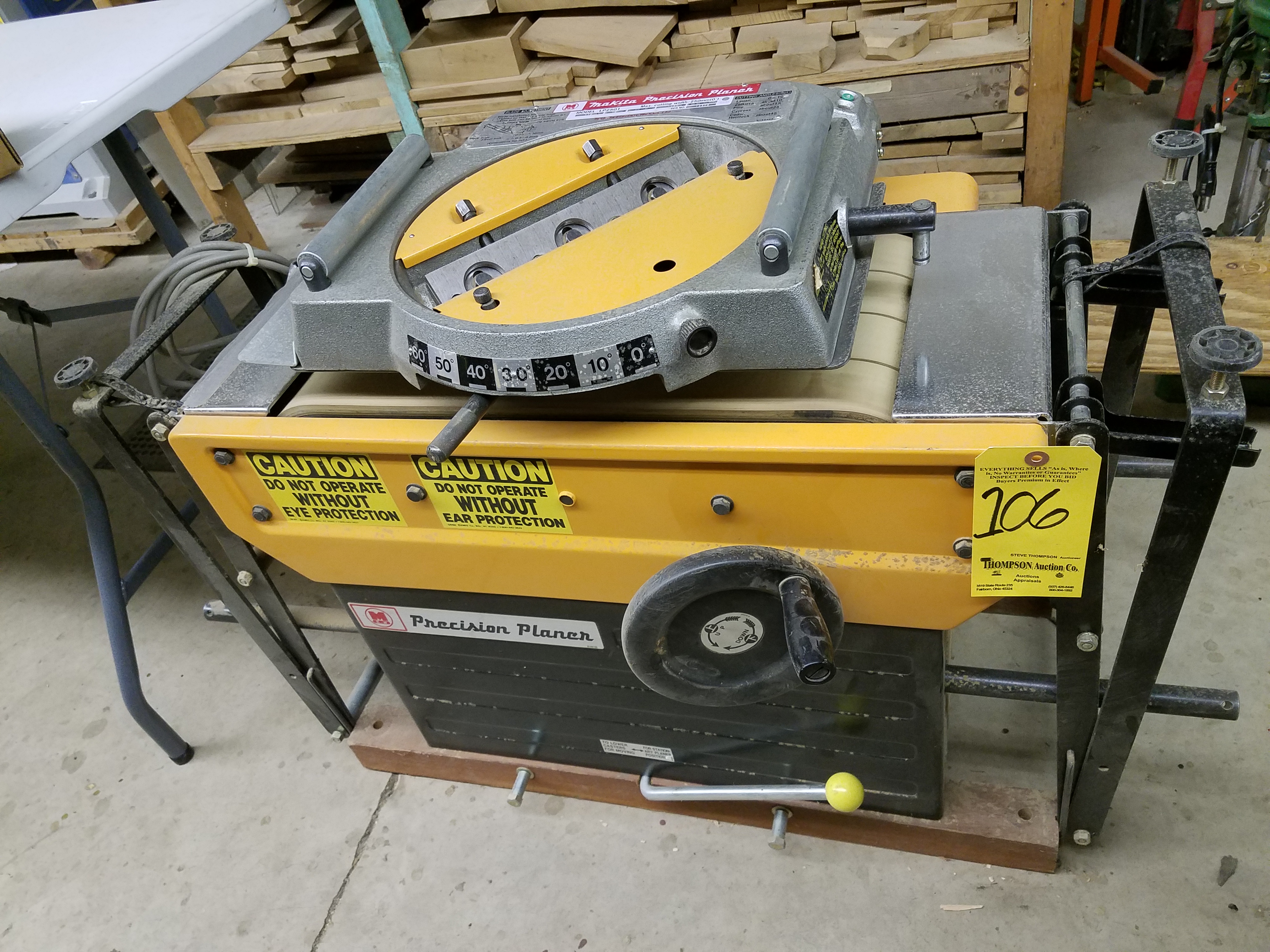 Makita LP2501 "Super Surfacer" 10 Inch Wood Planer, Mitre Capability