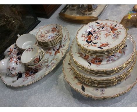 Booths 'Friesian' tea and dinner service