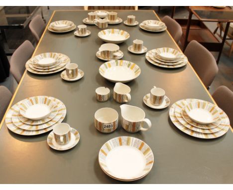 Midwinter and Broadhurst Viscount ceramics 55 pcs