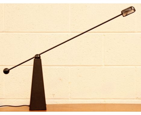 Orbis table lamp by Ron Rezek for Bieffeplast, adjustable die-cast aluminium CONDITION REPORT: Full working order - PAT teste