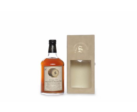 SPRINGBANK 1969 SIGNATORY VINTAGE AGED 28 YEARSActive. Campbeltown, Argyll.Distilled 19th December 1969 and matured in sherry