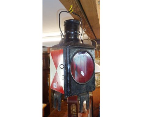 1940s German Railways tail lamp