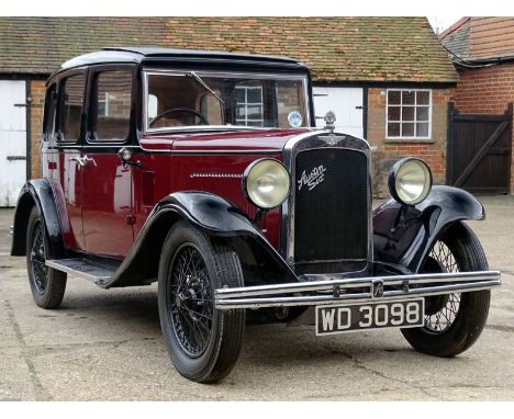 1931 Austin 12/6 Harley Saloon  - Entered from the Home Farm Collection    - Reportedly treated to an engine overhaul, new wi