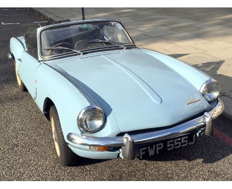1971 Triumph Spitfire MKIII  - Purchased by the vendor in March 2016 but sadly a foot problem has resulted in the requirement