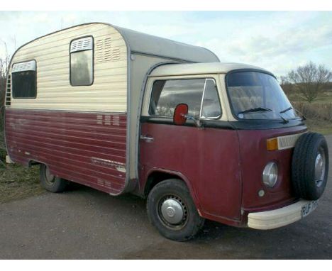 1975 Volkswagen Type 2 Jurgens Autovilla Camper Van  - Working motorhome", engine block replaced in 2013, current owner since