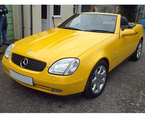 1997 Mercedes-Benz SLK 230 Kompressor  - Finished in rare Sunburst yellow with a Beige interior    - Previously part of a mus