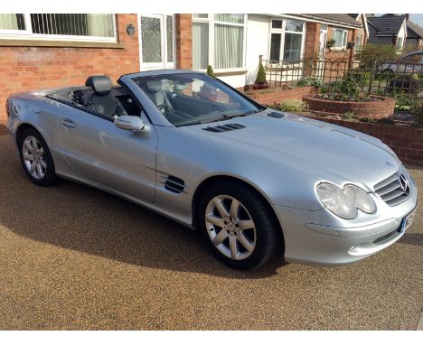 2004 Mercedes-Benz SL 350  - 66,000 miles from new as substantiated by 'service history and numerous MOTs'    - Manufacturer 