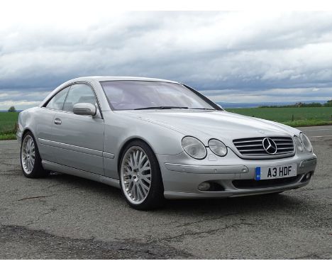 2000 Mercedes-Benz CL 500  - Finished in Silver with Grey leather interior and cherished registration number    - 90,000 reco