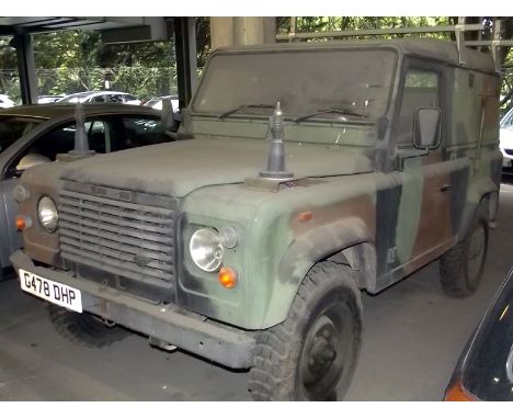 1990 Land Rover Defender 90  - Believed to have been an Army FFR (Fitted For Radio) vehicle with relevant antennae    - Subse