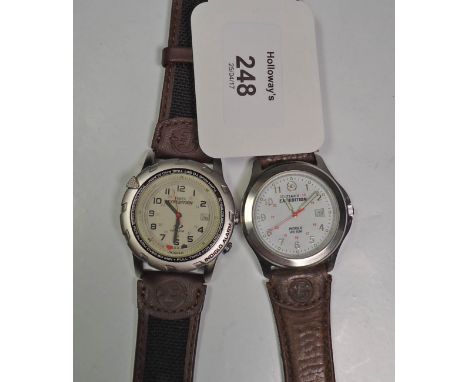 A Timex Expedition gentleman's wrist watch, and one other