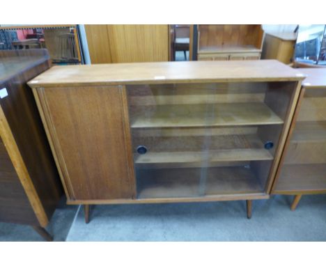 A light oak bookcase 