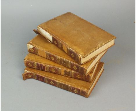 WITHERING, William. A Systematic Arrangement of British Plants. 4th edition, 4 vols, 1801, with THORNTON, R.J, Elements of Bo