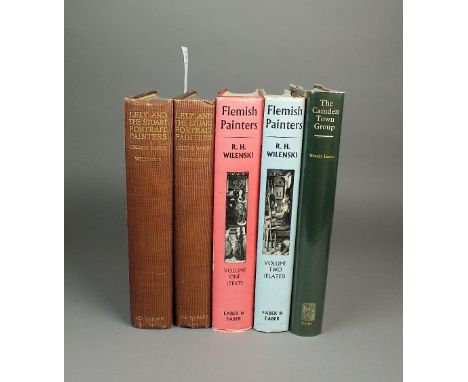 BAKER, C H Collins, Lely and the Stuart Portrait Painters. 4to, 2 vols, 1912, No 13/375. With BARON, Wendy, The Camden Town G