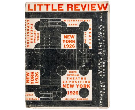 Avantgarde - USA - - Little Review. Quarterly journal of art and letters. Winter 1926. Sondernummer: International Theatre Ex