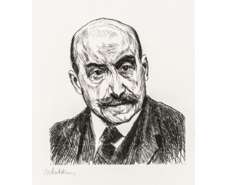 Liebermann, Max. Dreißig Holzschnitt-Zeichnungen. Mit einer Einleitung von Willy Kurth. Mit 30 (1 signierten, 23 auf Tafeln) 
