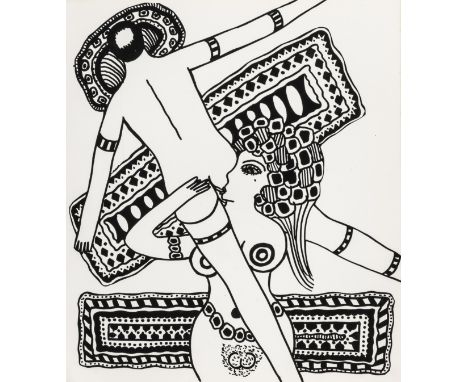 Fluxus - - Iannone, Dorothy. Extase. Illustré par une chanson de R. Filliou. Hochkirchen, Ed. Hansjörg Mayer / Diver Press, 1