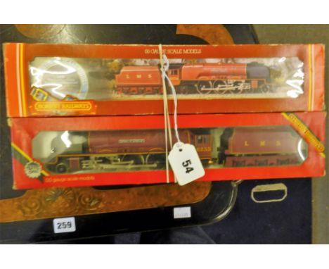 Four boxed Hornby locomotives, consisting of (1) R.033 BR Class 7MT Loco " Morning Star ", (2) R.305 LMS Coronation Class " D