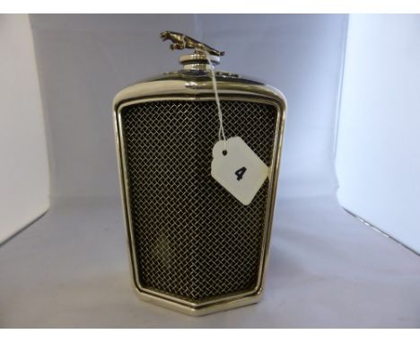 A Classic Stable Ltd, Jaguar grill decanter/flask.This particular model was made by Jaguar for the Goodwood Festival of Speed