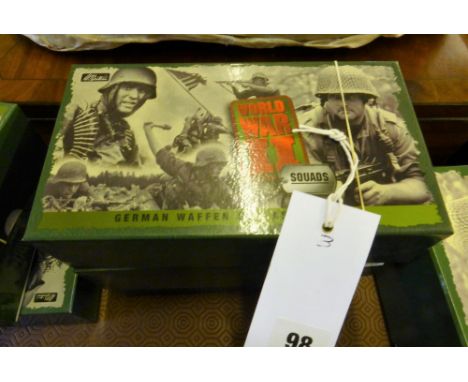 A collection of three boxed William Britain collectors club German soldiers & accessory sets, consisting of German 6th Army s