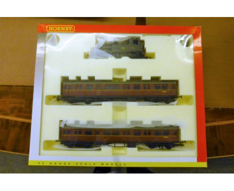 A boxed Hornby R2173 14XX locomotive train pack, 00 gauge scale models.