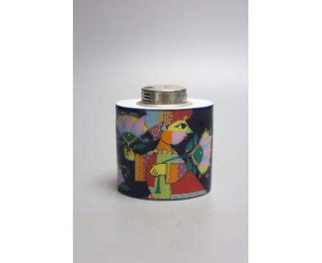 A Rosenthal studio line table lighter, designed by Winblad, height 10cm