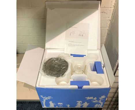 WEDGWOOD CANDELABRA - MARCHESA COLLECTION - BOXED (NEVER BEEN USED)