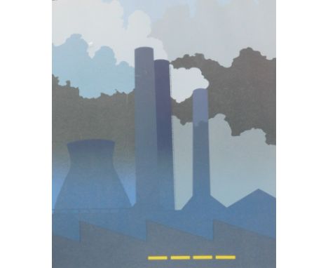 20thC School. Industry, artist signed limited edition print, indistinctly signed, 6/300, 56cm x 47cm.