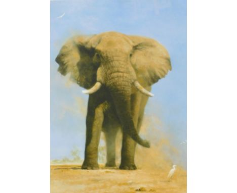 David Shepherd (1931-2017). My Savati Friend, artist signed limited edition print, 271/350, 72cm x 48cm.