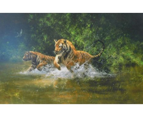 David Shepherd (1931-2017). Indian Summer, artist signed limited edition print, 271/350, 44cm x 56cm with certificate.