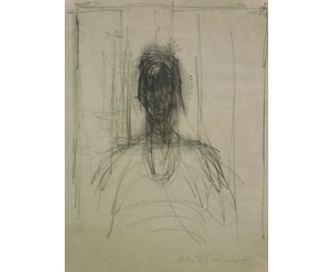 After Giacometti. Poster Designs, 18th November 1975 to 31st January 1976 Beaux Arts print, 64cm x 40cm.
