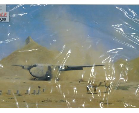David Shepherd (1931-2017). Reverse Thrust Beihan West Aiden Protectorate, artist signed limited edition print, 130/850, 37cm