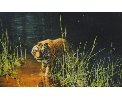 David Shepherd (1931-2017). Jungle Gentleman, artist signed limited edition print, 1222/2000, watermarked, 45cm x 74cm with p
