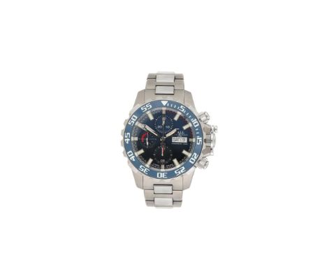 BALL, ENGINEER HYDROCARBON NEDU, REF. DC3026A-S3C-BE A TITANIUM CHRONOGRAPH BRACELET WATCH WITH DAY AND DATE, NO. 3900259Move