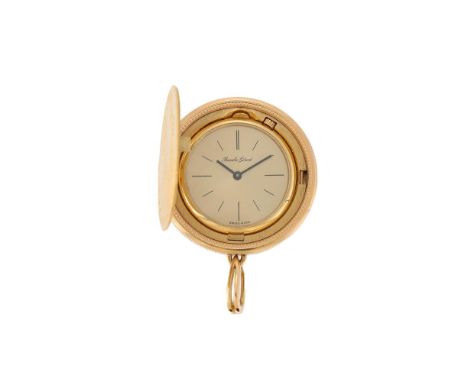 BEUCHE-GIROD  A CONCEALED TEN DOLLAR COIN WATCHMovement: Cal. 88, manual wind, 17 jewels Case: Gold coloured case, stamped 18