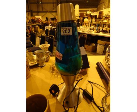 Retro lava lamp