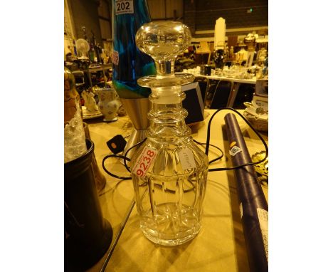 Georgian glass decanter