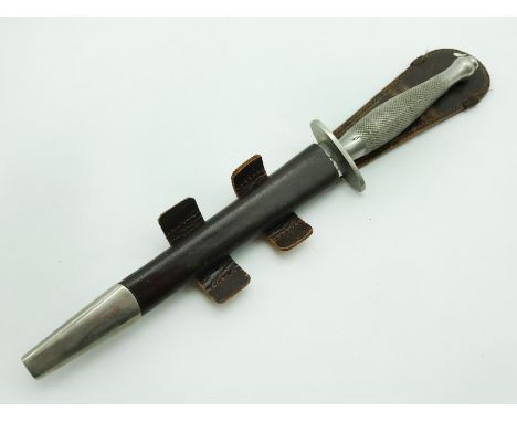 WW2 SECOND PATTERN FAIRBAIRN-SYKES FIGHTING KNIFE MANUFACTURED BY WILKINSON SWORD COMPANY.APPROX 12 INCHES IN OVERALL LENGTH 