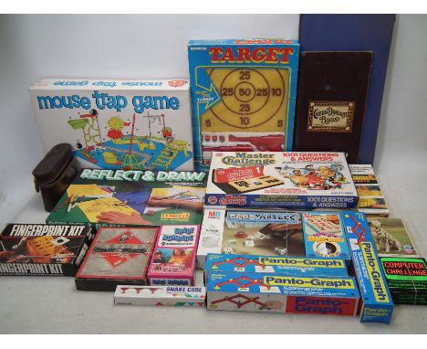 Ideal - MB Games - Berwick - Monopoly - A collection of vintage games including Mouse Trap, Monopoly, Yahtzee, Target, Reflec