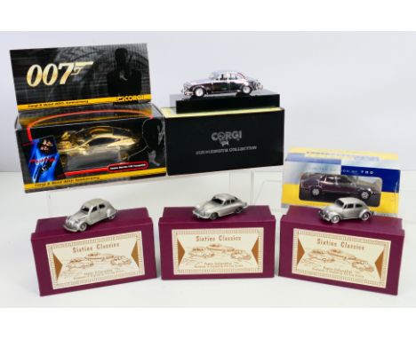 Corgi - Vanguards - Sterling Classics - A group of boxed cars including a factory sealed Chrome Edition Leyland Princess # VA