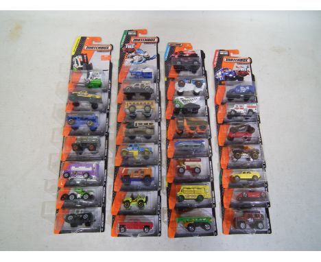 Matchbox - 30 carded Matchbox modern diecast model vehicles predominately from the Matchbox on a Mission' series. Lot include