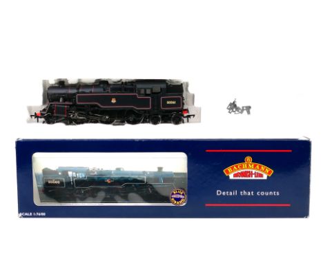 Bachmann Branchline  - A boxed Bachmann Branchline OO gauge #32-350 Standard Class 4MT 2-6-4T Op.No. 80061 in BR Black with e