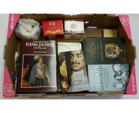 ROYALTY, large selection (mainly modern), inc. books, many biographies, Victoria, Edward VIII (14), Elizabeth, Charles &amp; 